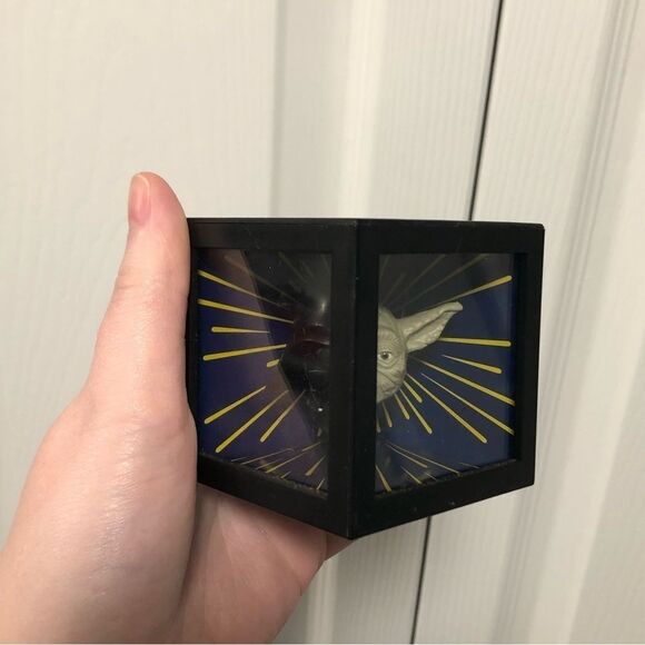 1996 Star Wars The Empire Strikes Back Darth Vader and Yoda Magical Mirror box - Picture 4 of 6